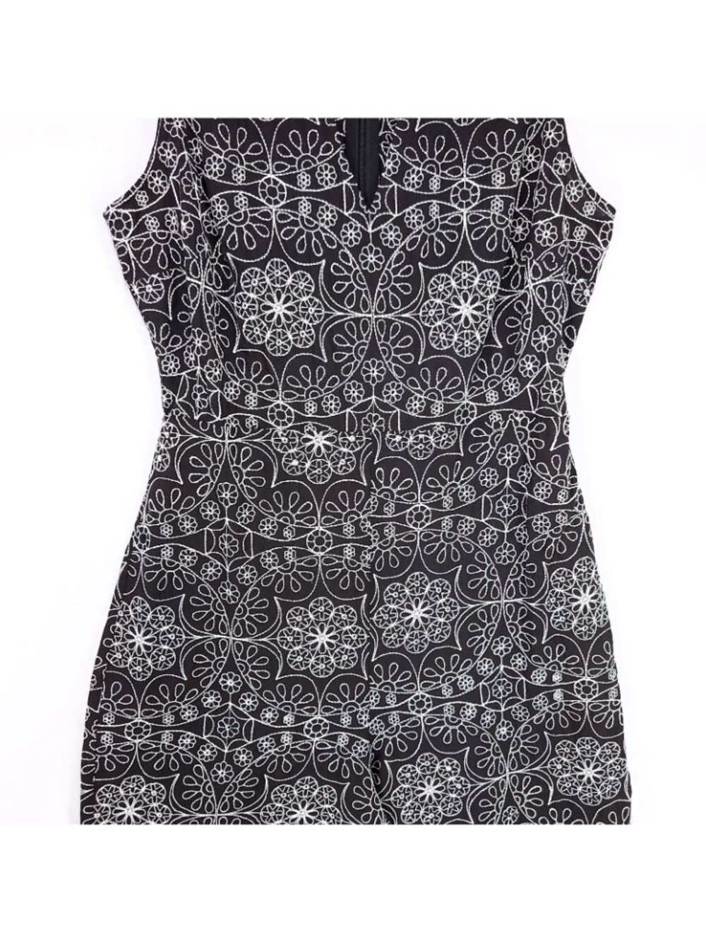 The Hippie Shake Jumpsuit Size 4 Wide Leg Floral Embroider Detail Retro 70's - Picture 4 of 13